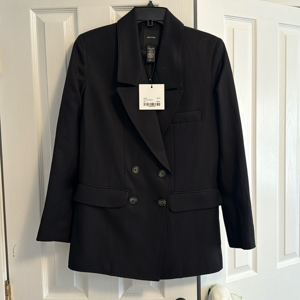 Smythe Oversized DB Blazer in Black size XS